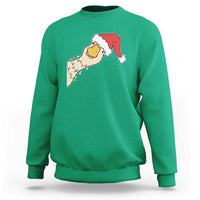 Funny Christmas Silly Goose Festive Holiday Sweatshirt - Wonder Print Shop