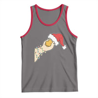 Funny Christmas Silly Goose Festive Holiday Tank Top - Wonder Print Shop