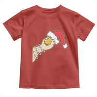 Funny Christmas Silly Goose Festive Holiday Toddler T Shirt - Wonder Print Shop