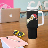 Funny Christmas Silly Goose Festive Holiday Tumbler With Handle - Wonder Print Shop
