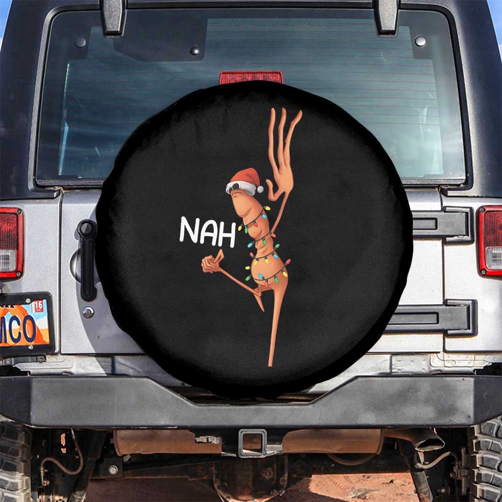 Funny Marcus The Worm Christmas Nah Spare Tire Cover - Wonder Print Shop