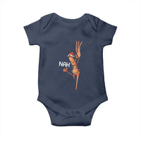 Funny Marcus The Worm Christmas Nah Baby Onesie - Wonder Print Shop