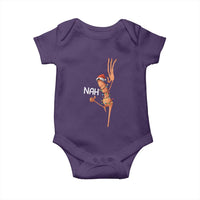 Funny Marcus The Worm Christmas Nah Baby Onesie - Wonder Print Shop
