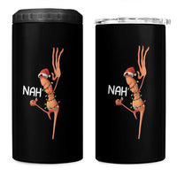 Funny Marcus The Worm Christmas Nah 4 in 1 Can Cooler Tumbler - Wonder Print Shop