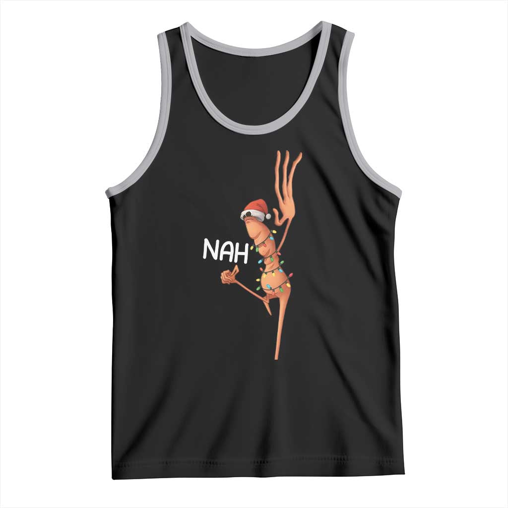 Funny Marcus The Worm Christmas Nah Tank Top - Wonder Print Shop