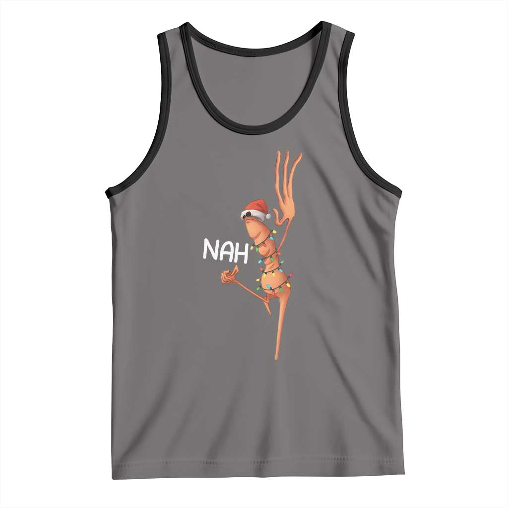 Funny Marcus The Worm Christmas Nah Tank Top - Wonder Print Shop
