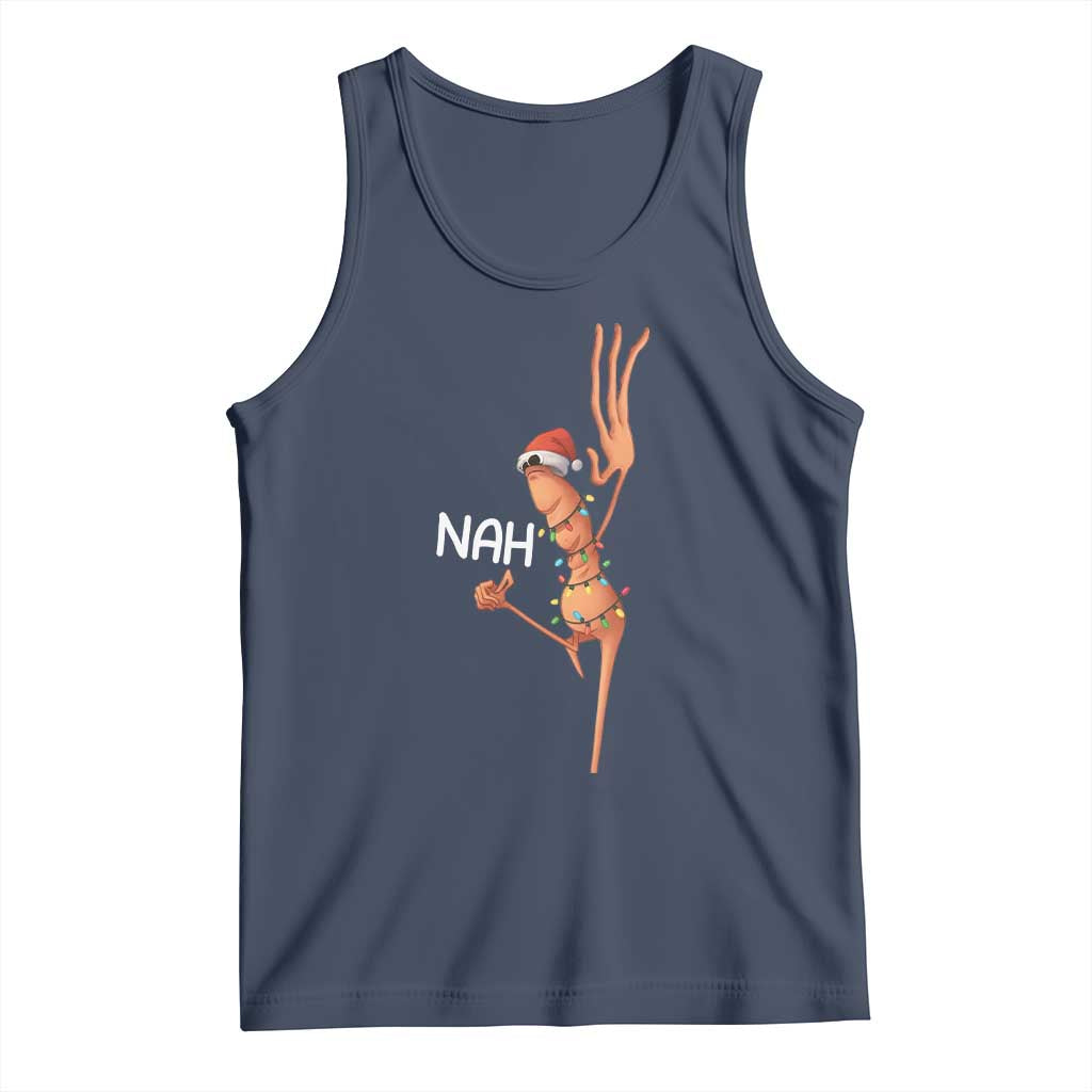 Funny Marcus The Worm Christmas Nah Tank Top - Wonder Print Shop