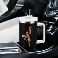 Funny Marcus The Worm Christmas Nah Tumbler With Handle - Wonder Print Shop