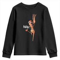 Funny Marcus The Worm Christmas Nah Youth Sweatshirt - Wonder Print Shop