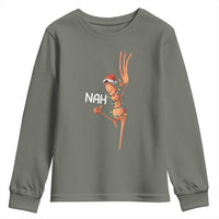 Funny Marcus The Worm Christmas Nah Youth Sweatshirt - Wonder Print Shop