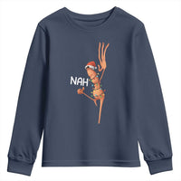 Funny Marcus The Worm Christmas Nah Youth Sweatshirt - Wonder Print Shop