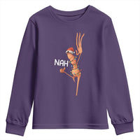 Funny Marcus The Worm Christmas Nah Youth Sweatshirt - Wonder Print Shop