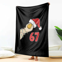 Funny Christmas Silly Goose 67 Meme Festive Holiday Throw Blanket - Wonder Print Shop