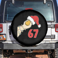 Funny Christmas Silly Goose 67 Meme Festive Holiday Spare Tire Cover - Wonder Print Shop