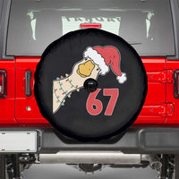 Funny Christmas Silly Goose 67 Meme Festive Holiday Spare Tire Cover - Wonder Print Shop