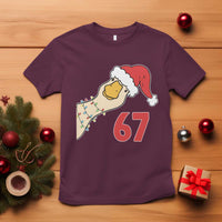 Funny Christmas Silly Goose 67 Meme Festive Holiday T Shirt - Wonder Print Shop