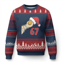 Funny Xmas Silly Goose 67 Meme Festive Holiday Ugly Christmas Sweater - Wonder Print Shop