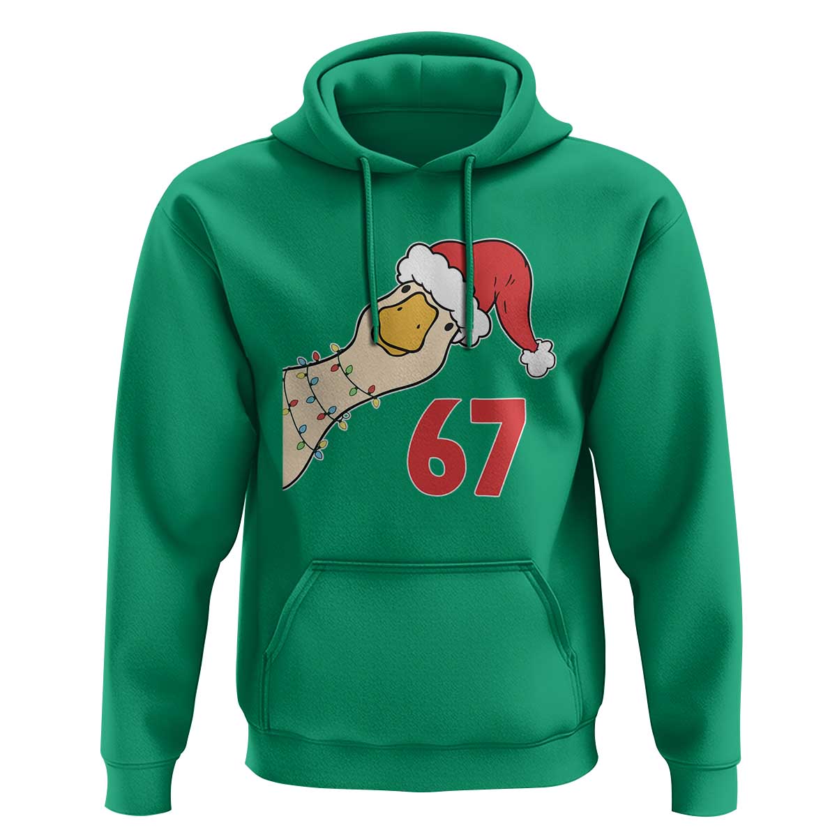 Funny Christmas Silly Goose 67 Meme Festive Holiday Hoodie - Wonder Print Shop