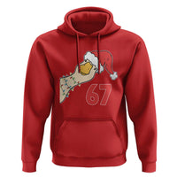 Funny Christmas Silly Goose 67 Meme Festive Holiday Hoodie - Wonder Print Shop