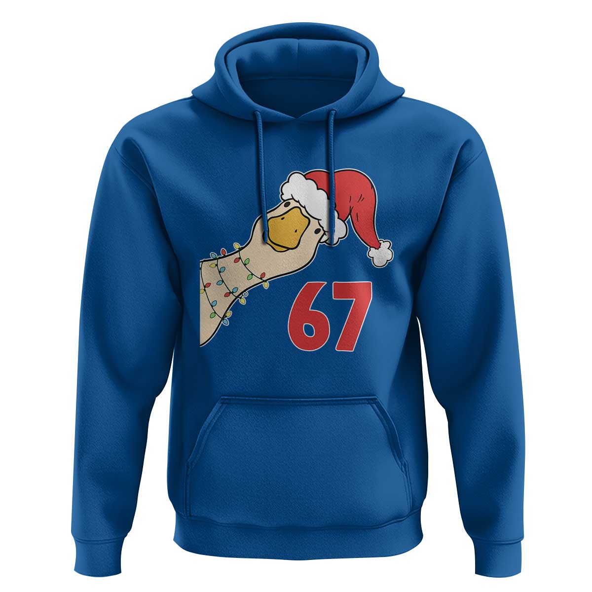 Funny Christmas Silly Goose 67 Meme Festive Holiday Hoodie - Wonder Print Shop
