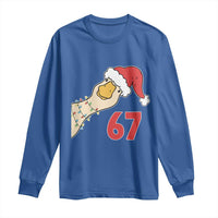 Funny Christmas Silly Goose 67 Meme Festive Holiday Long Sleeve Shirt - Wonder Print Shop