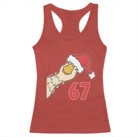 Funny Christmas Silly Goose 67 Meme Festive Holiday Racerback Tank Top - Wonder Print Shop