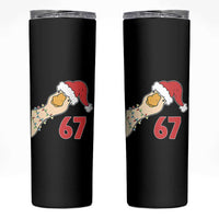 Funny Christmas Silly Goose 67 Meme Festive Holiday Skinny Tumbler - Wonder Print Shop