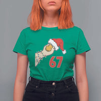 Funny Christmas Silly Goose 67 Meme Festive Holiday T Shirt For Women - Wonder Print Shop