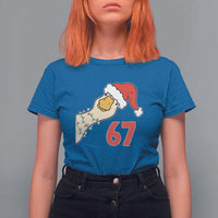 Funny Christmas Silly Goose 67 Meme Festive Holiday T Shirt For Women - Wonder Print Shop