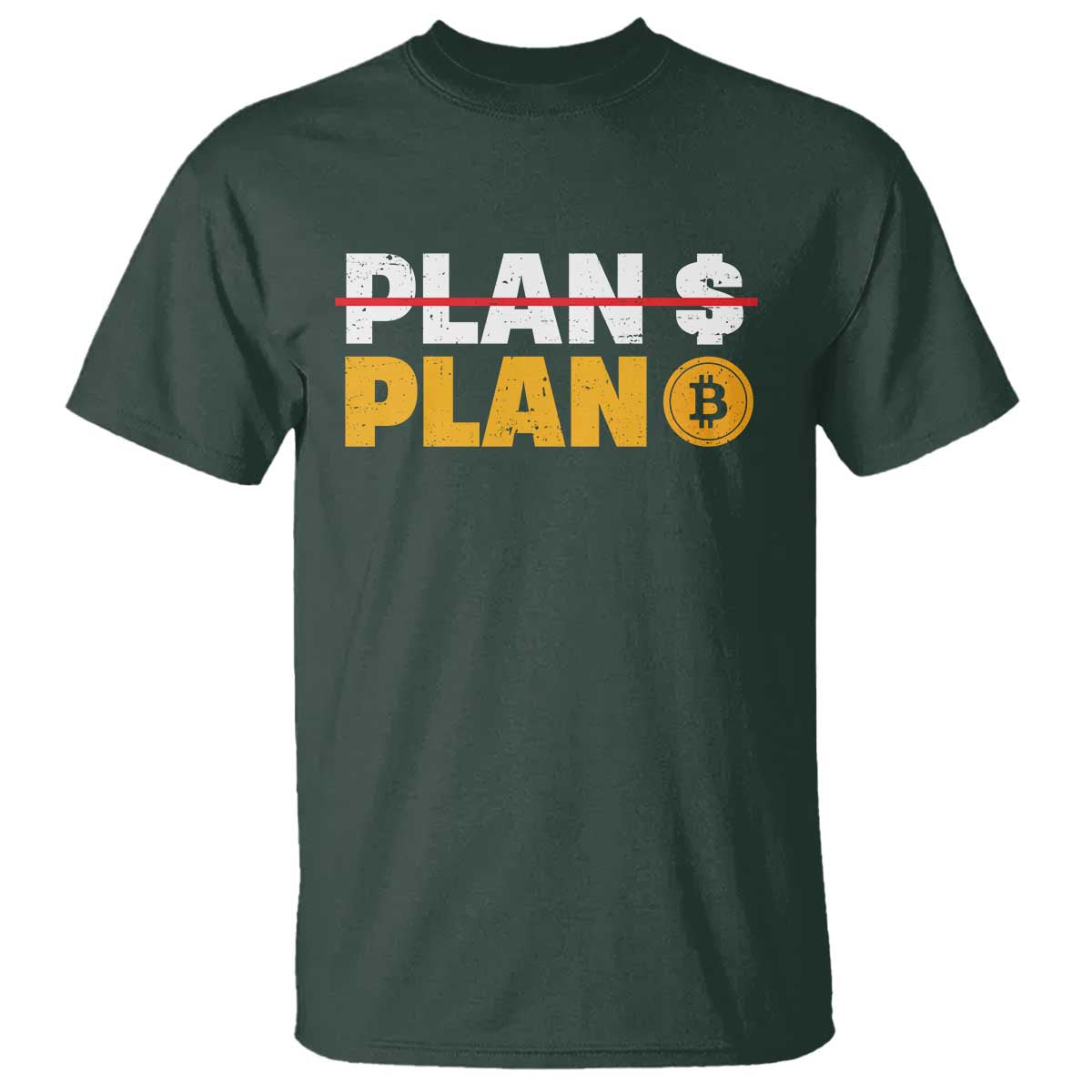 Bitcoin Plan B HODL T Shirt BTC Crypto Currency Traders Blockchain - Wonder Print Shop