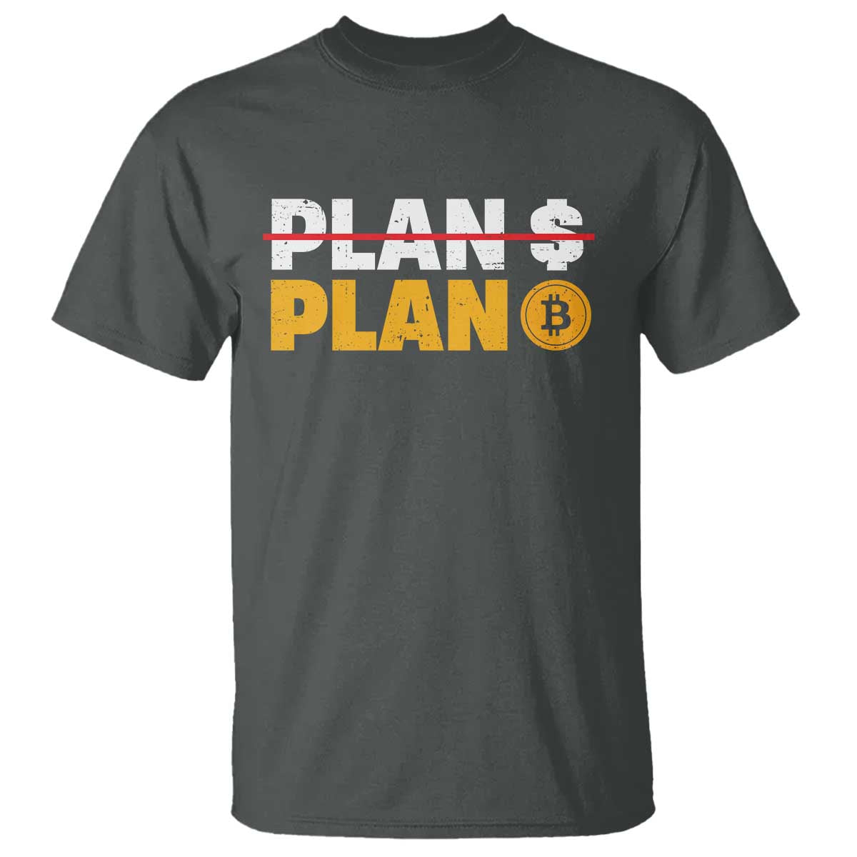 Bitcoin Plan B HODL T Shirt BTC Crypto Currency Traders Blockchain - Wonder Print Shop
