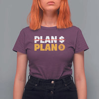 Bitcoin Plan B HODL T Shirt For Women BTC Crypto Currency Traders Blockchain - Wonder Print Shop
