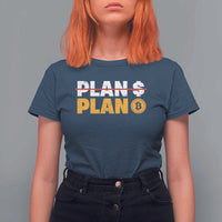 Bitcoin Plan B HODL T Shirt For Women BTC Crypto Currency Traders Blockchain - Wonder Print Shop