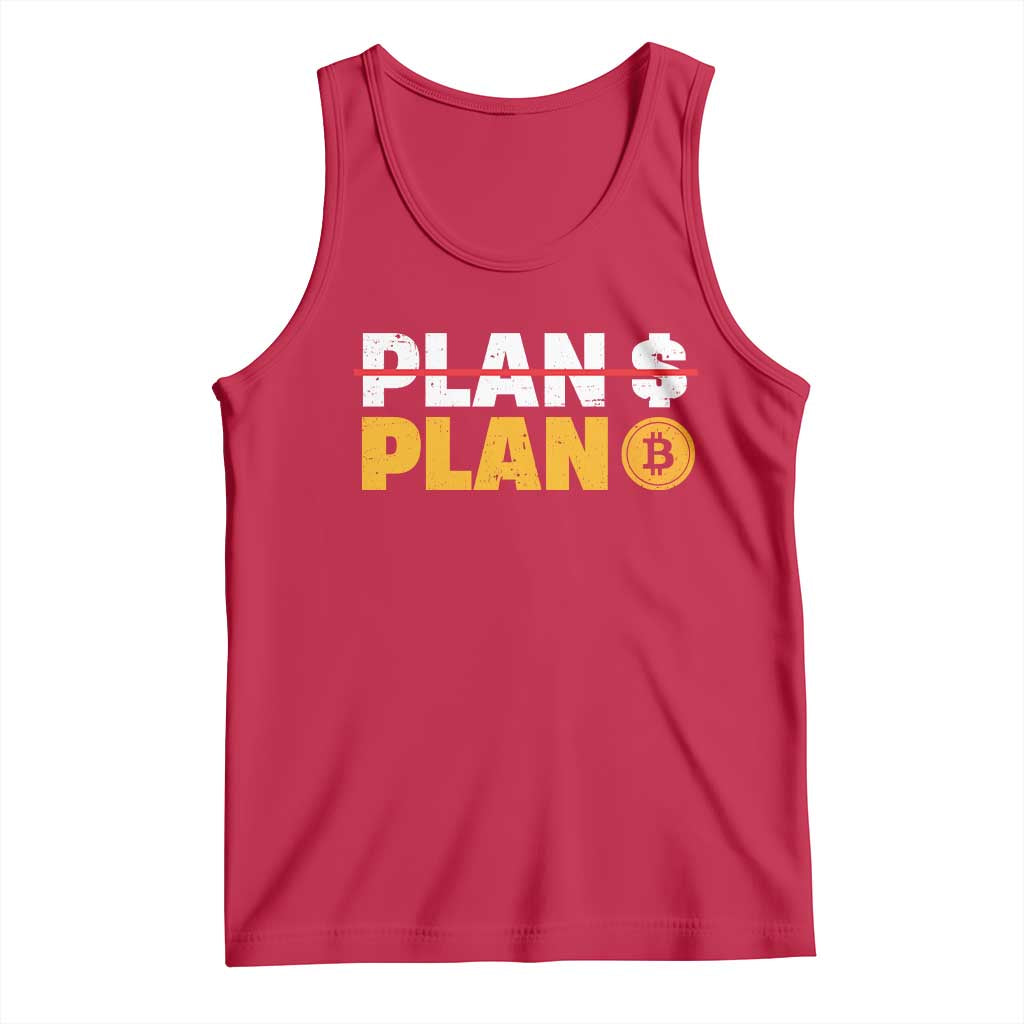 Bitcoin Plan B HODL Tank Top BTC Crypto Currency Traders Blockchain