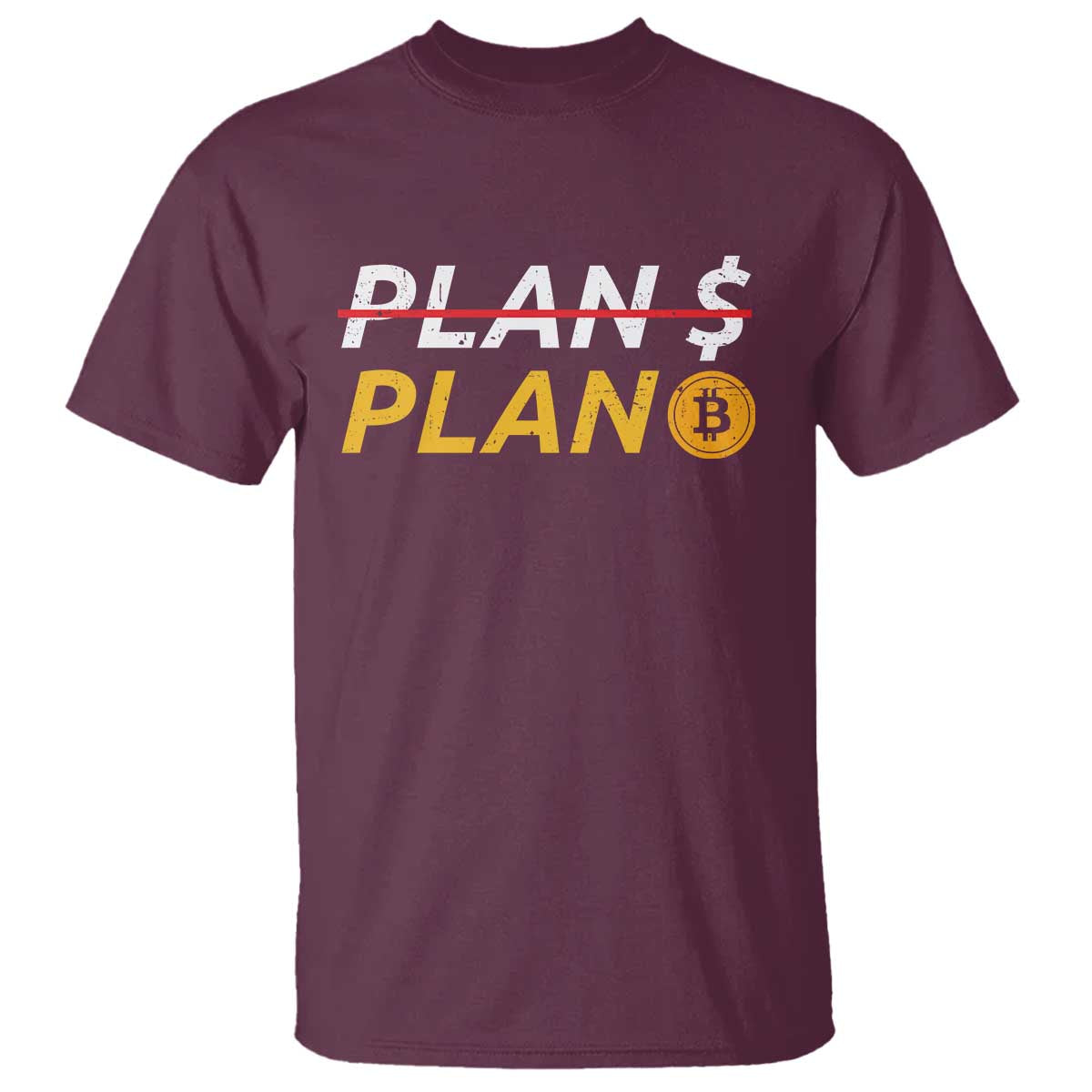 Bitcoin Plan B HODL T Shirt BTC Crypto Currency Traders - Wonder Print Shop