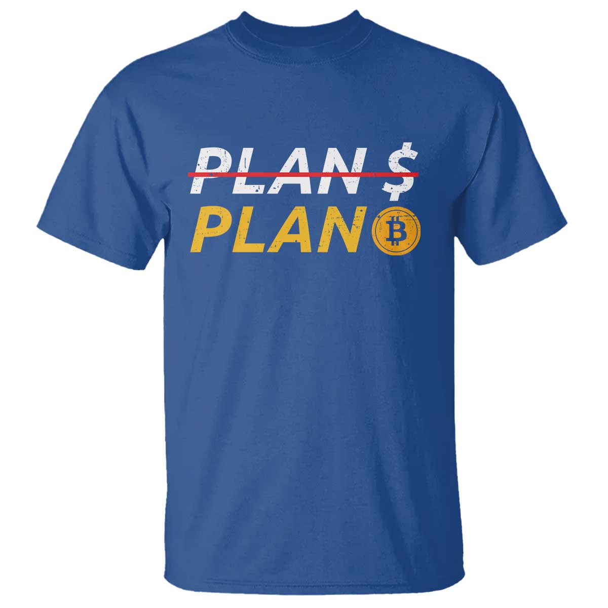 Bitcoin Plan B HODL T Shirt BTC Crypto Currency Traders - Wonder Print Shop