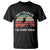 Funny Skiing T Shirt Don't Follow Me I Do Stupid Things Retro Vintage Skier - Wonder Print Shop