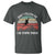 Funny Skiing T Shirt Don't Follow Me I Do Stupid Things Retro Vintage Skier - Wonder Print Shop