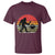 Funny Retro Bigfoot Grilling BBQ Chef T Shirt - Wonder Print Shop