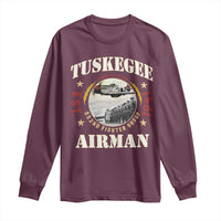 Tuskegee Airman Long Sleeve Shirt Heroes Of Freedom 332ND Fighter Group Est 1941
