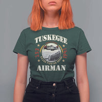 Tuskegee Airman T Shirt For Women Heroes Of Freedom 332ND Fighter Group Est 1941