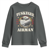 Tuskegee Airman Youth Sweatshirt Heroes Of Freedom 332ND Fighter Group Est 1941