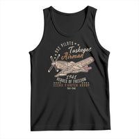 Tuskegee Airman Tank Top Heroes Of Freedom 332ND Fighter Group Est 1941 Vintage Fighter