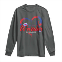 I'm A Heart Warrior Long Sleeve Shirt Congenital Heart Disease CHD Awareness