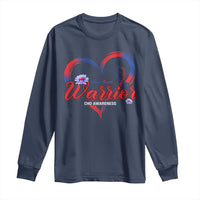 I'm A Heart Warrior Long Sleeve Shirt Congenital Heart Disease CHD Awareness