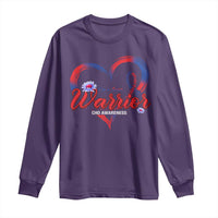 I'm A Heart Warrior Long Sleeve Shirt Congenital Heart Disease CHD Awareness