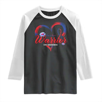 I'm A Heart Warrior Raglan Shirt Congenital Heart Disease CHD Awareness