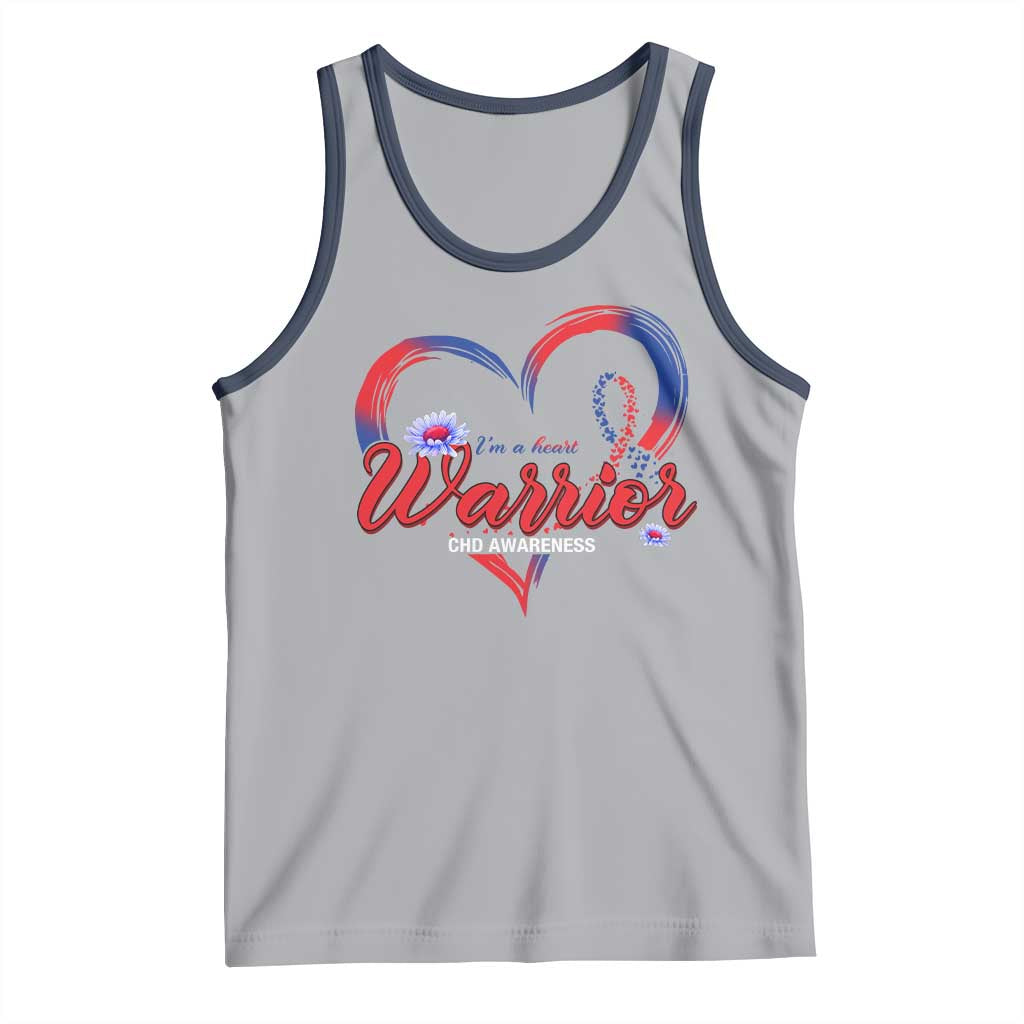 I'm A Heart Warrior Tank Top Congenital Heart Disease CHD Awareness