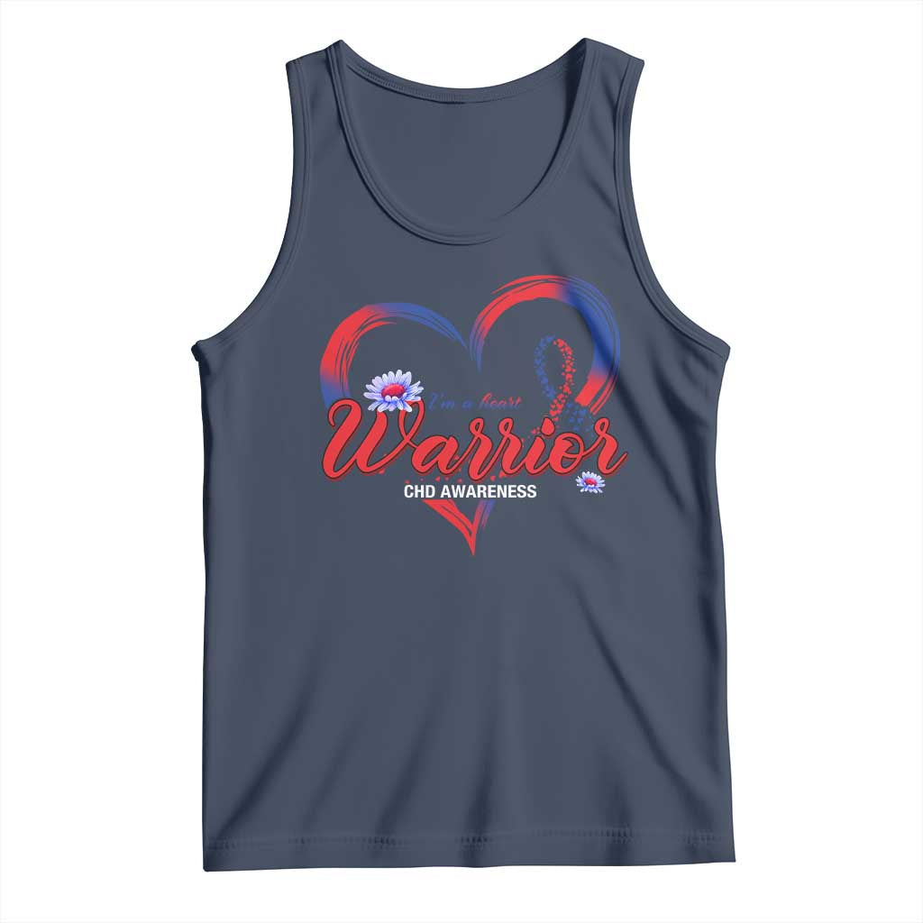 I'm A Heart Warrior Tank Top Congenital Heart Disease CHD Awareness
