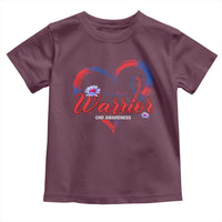 I'm A Heart Warrior Toddler T Shirt Congenital Heart Disease CHD Awareness